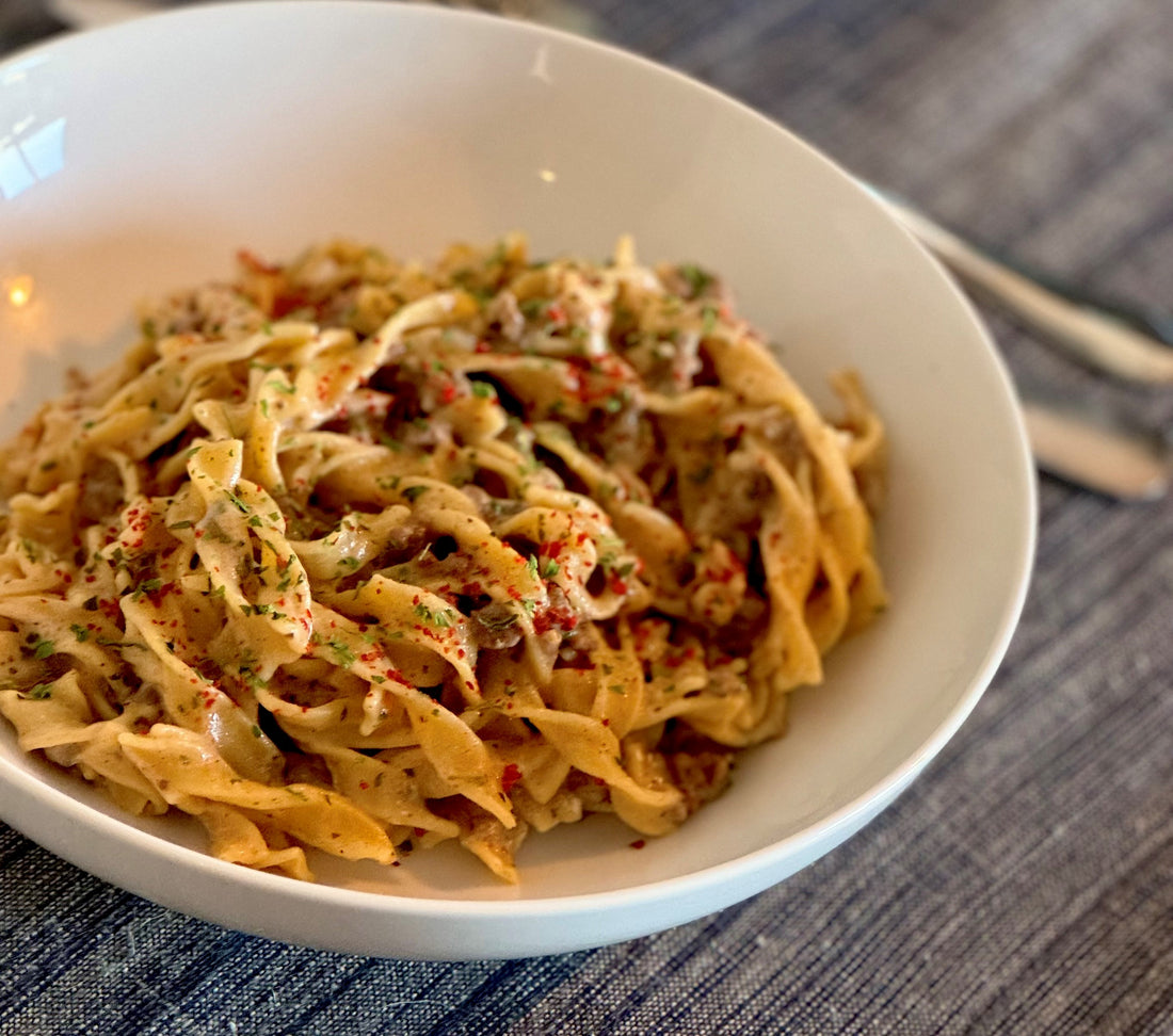 El Gaucho Beef Stroganoff