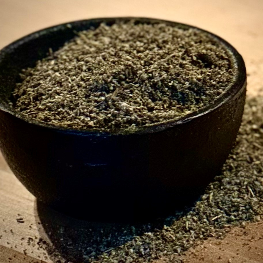 Sage, Rubbed