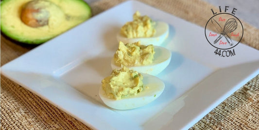 Avocado Deviled Eggs