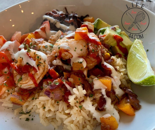 Habanero Mango Shrimp Bowl